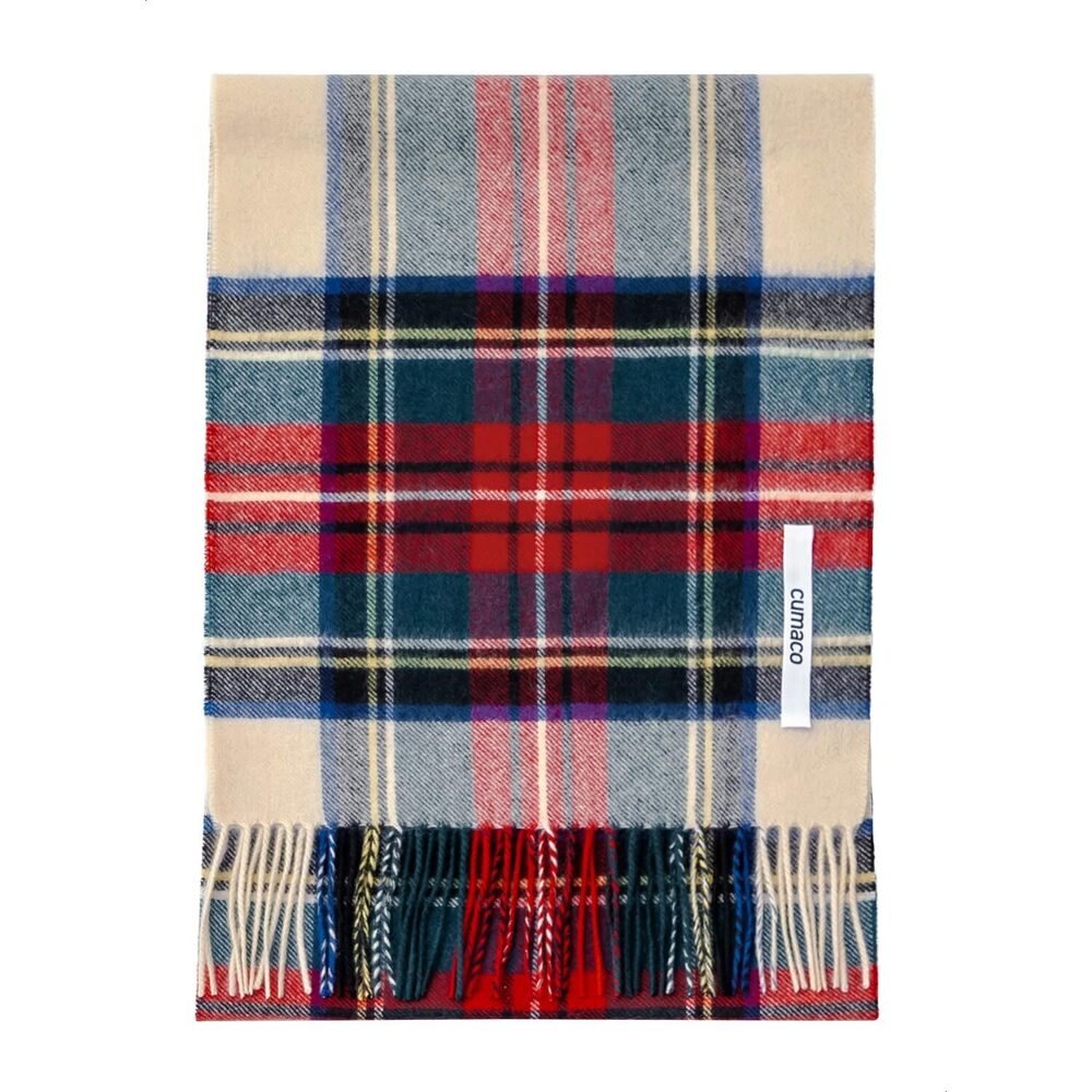 1621 18.classic Beige Cashmere Scarf Large Thick